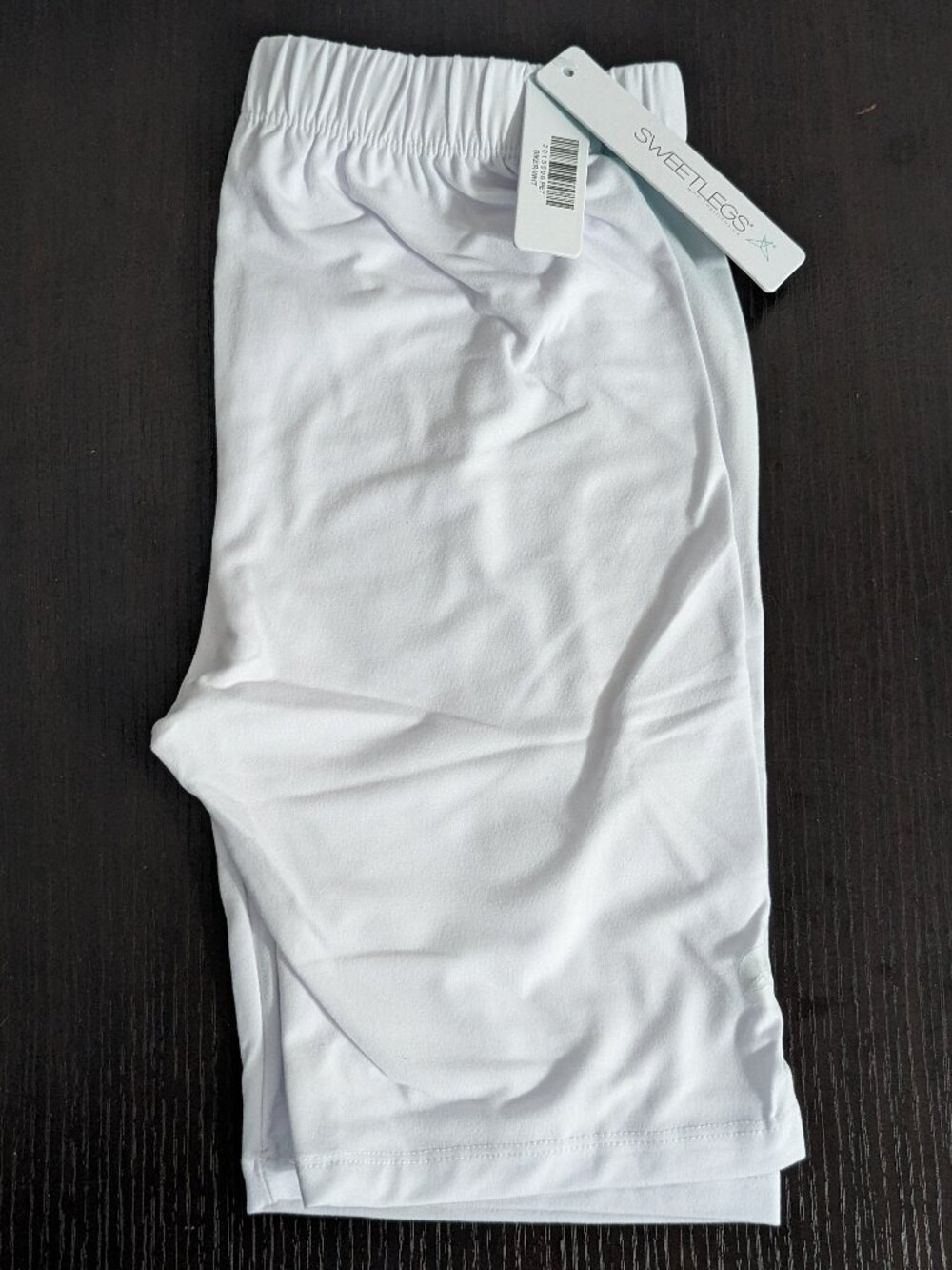 SweetLegs Layering Short - White - Petite